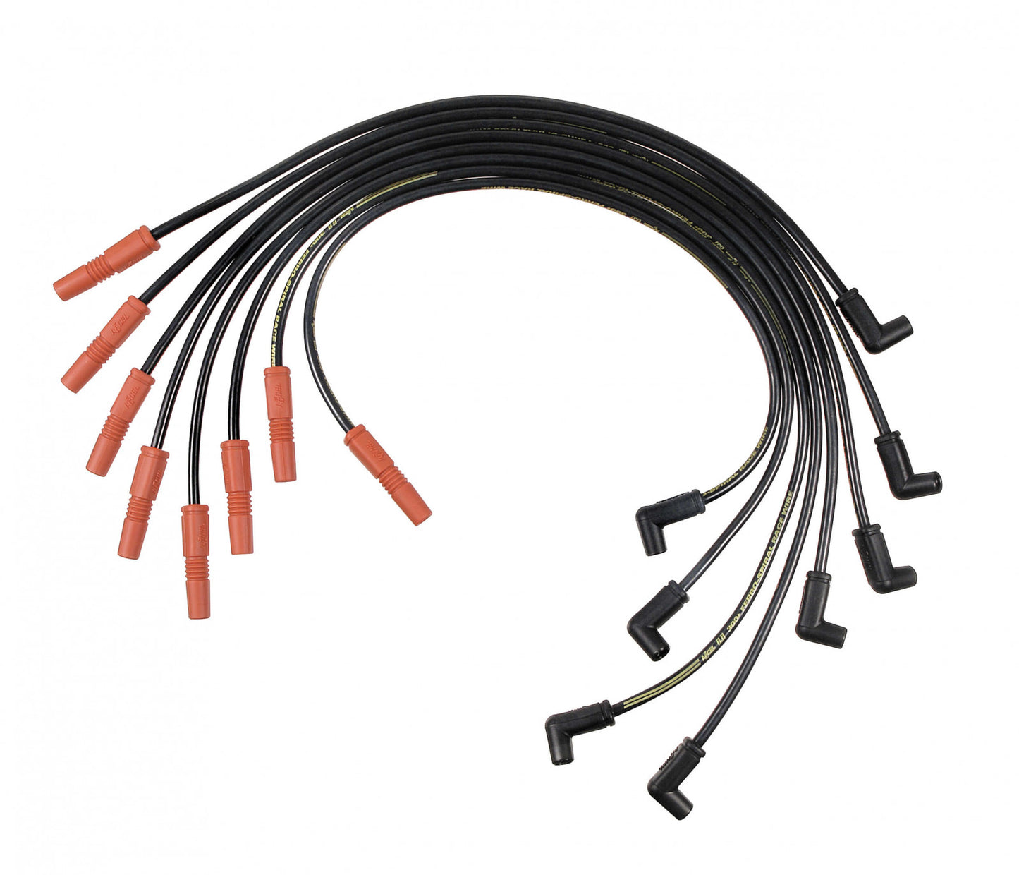 ACCEL Spark Plug Wires - 300 Ferro-Spiral Race Wire Set - 8.8mm