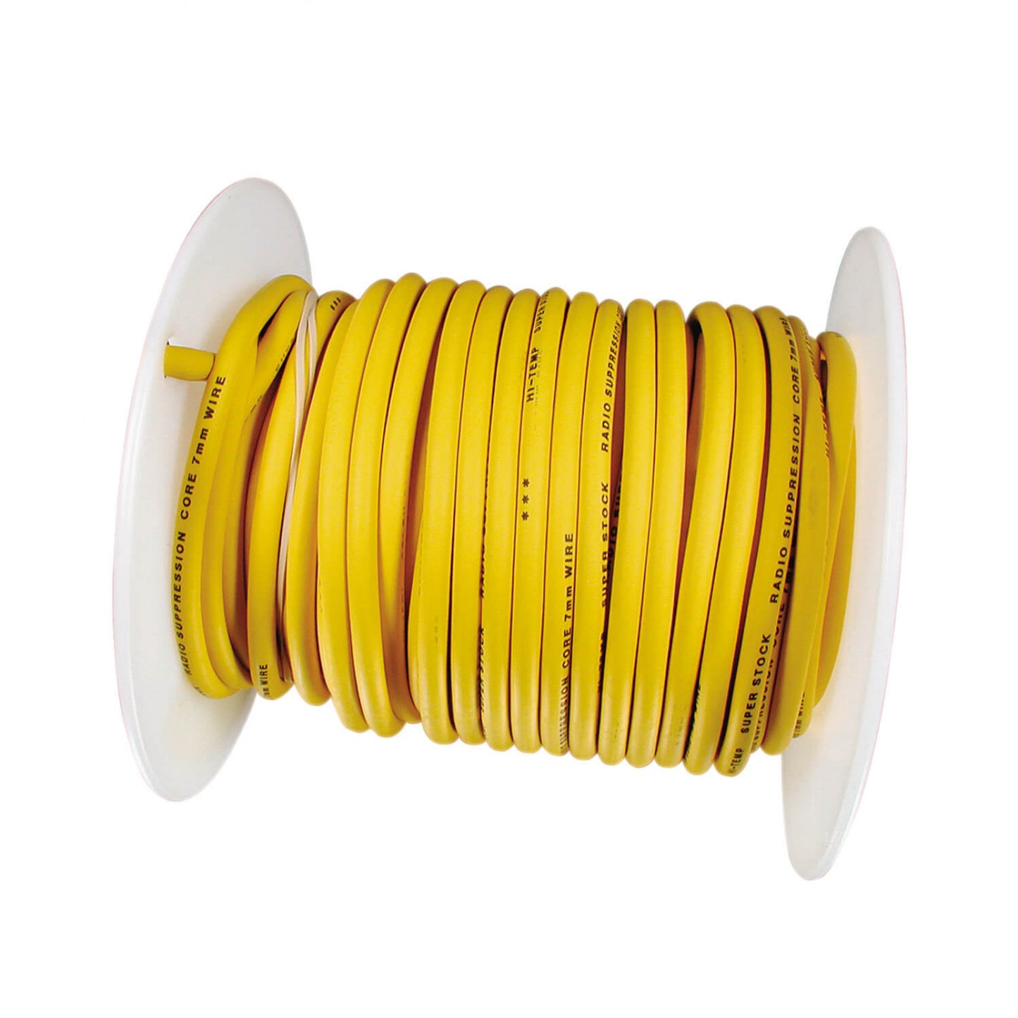 ACCEL Spark Plug Wire Roll - Super Stock - Copper Core - 7MM - 100Ft - Yellow