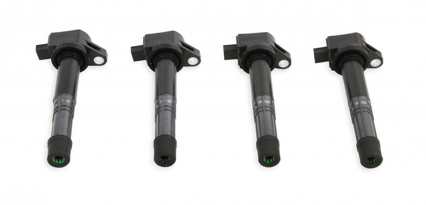 ACCEL Ignition Coil - 2008-2015 Honda and Acura 2.4L, 4-cylinder, Black, 4-Pack