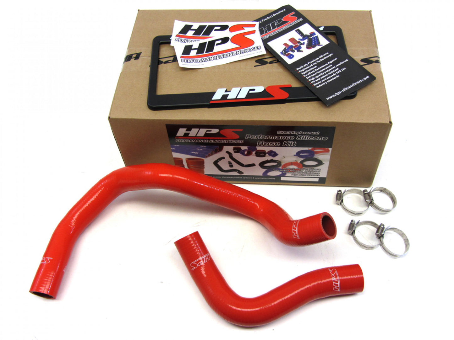 HPS Red Reinforced Silicone Radiator Hose Kit Coolant for Mazda 99-05 Miata