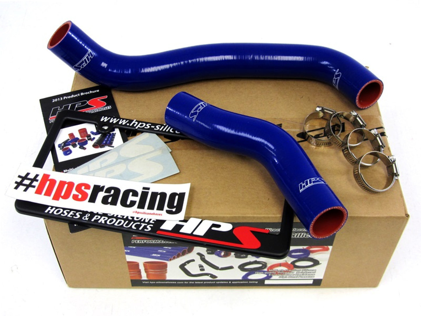 HPS Reinforced Blue Silicone Radiator Hose Kit Coolant for Mazda 86-88 RX7 1.3L NA Turbo