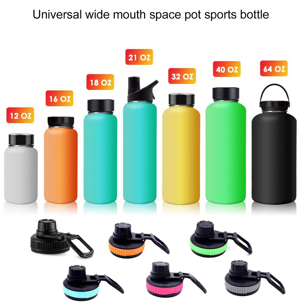 Straw Lid Replacement for Hydro Flask 12 16 18 20 32 40 64 oz Wide Mouth Sports Water Bottle