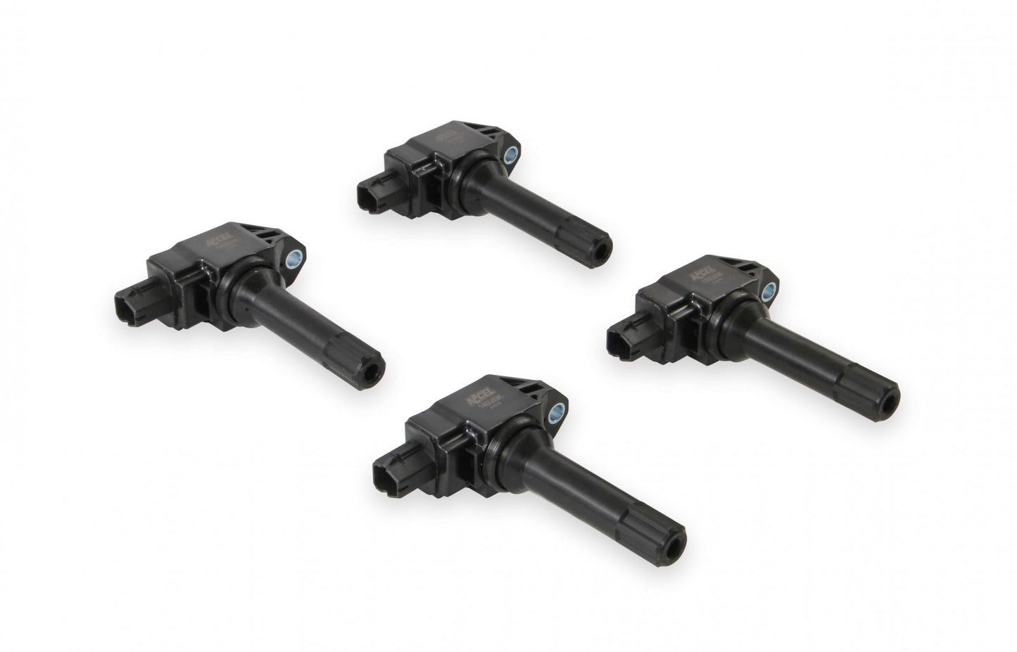 ACCEL Ignition Coils - 2015-2019 Subaru, Scion and Toyota 2.0L Boxer, Black, 4-Pack