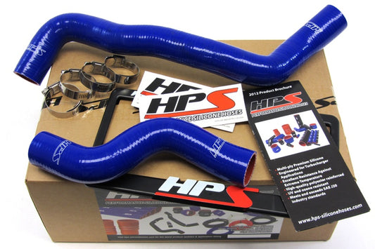 HPS Blue Reinforced Silicone Radiator Hose Kit Coolant for Nissan 91-99 Sentra w/ SR