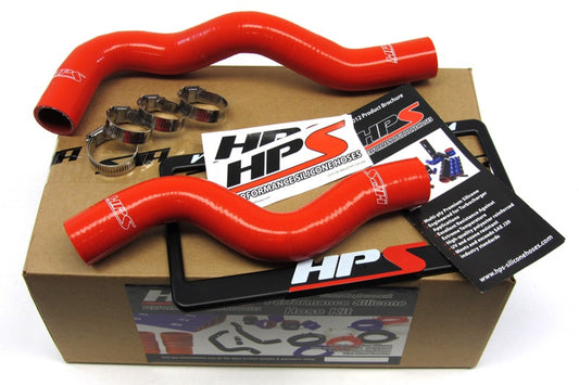 HPS Red Reinforced Silicone Radiator Hose Kit Coolant for Nissan 02-06 Sentra SE-R / SER Spec V