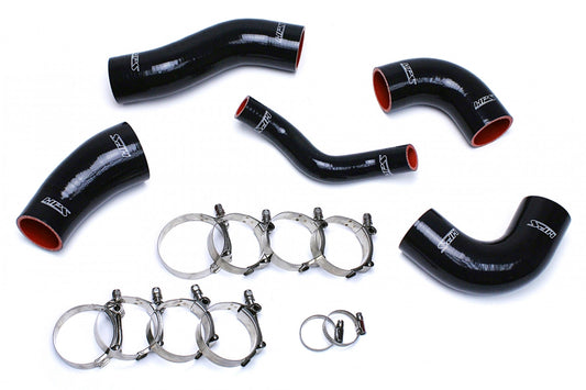 HPS Black Reinforced Silicone Intercooler Hose Kit for Hyundai 11-14 Sonata 2.0L Turbo