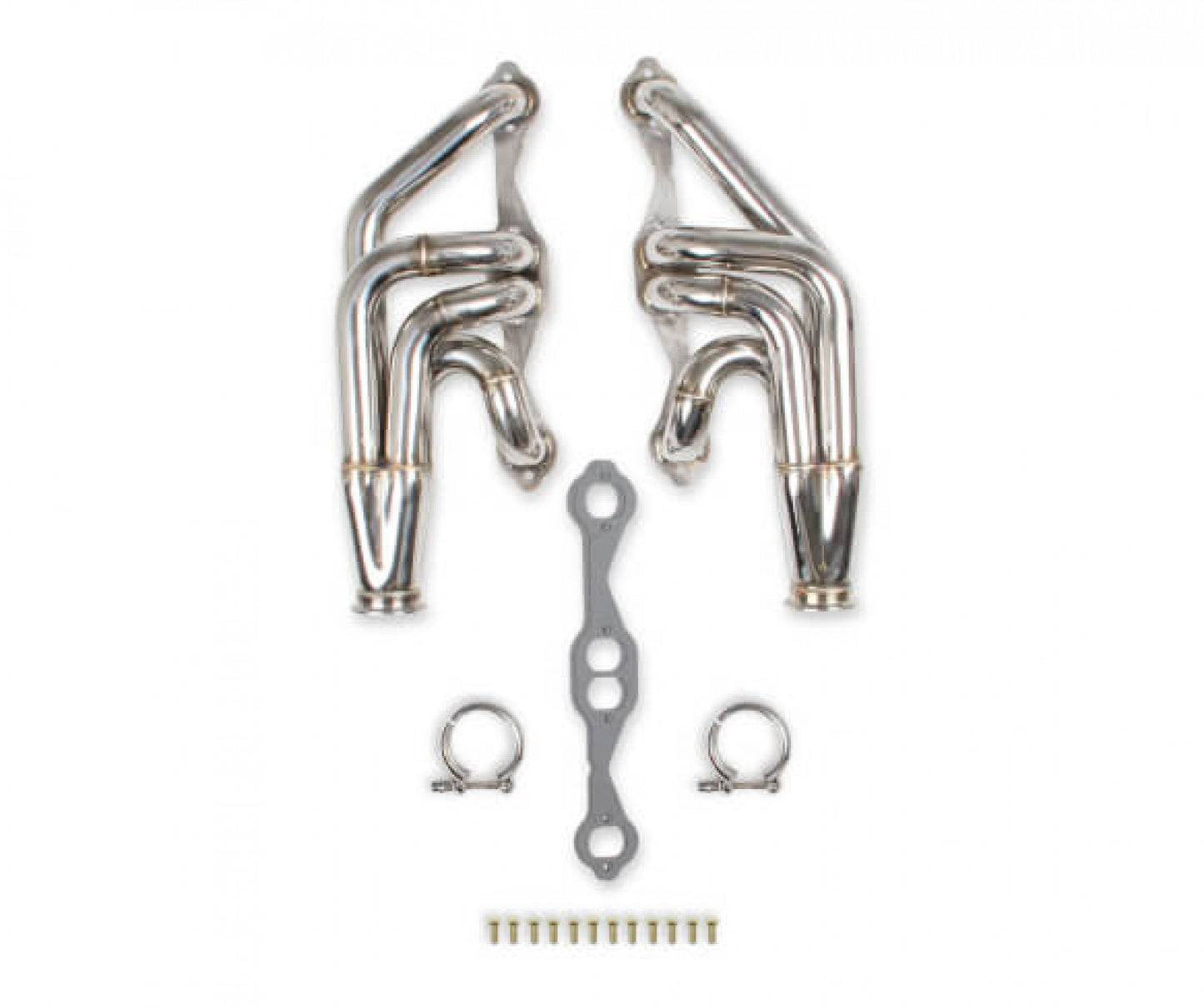 Flowtech Sbc Turbo Headers 1-3/4 304Ss Pol Exhaust Header