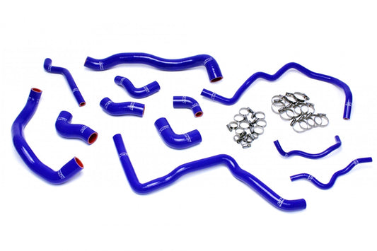 HPS Reinforced Blue Silicone Radiator   Heater Hose Kit Coolant for Audi 06-08 A3 2.0T Turbo FSI Left Hand Drive