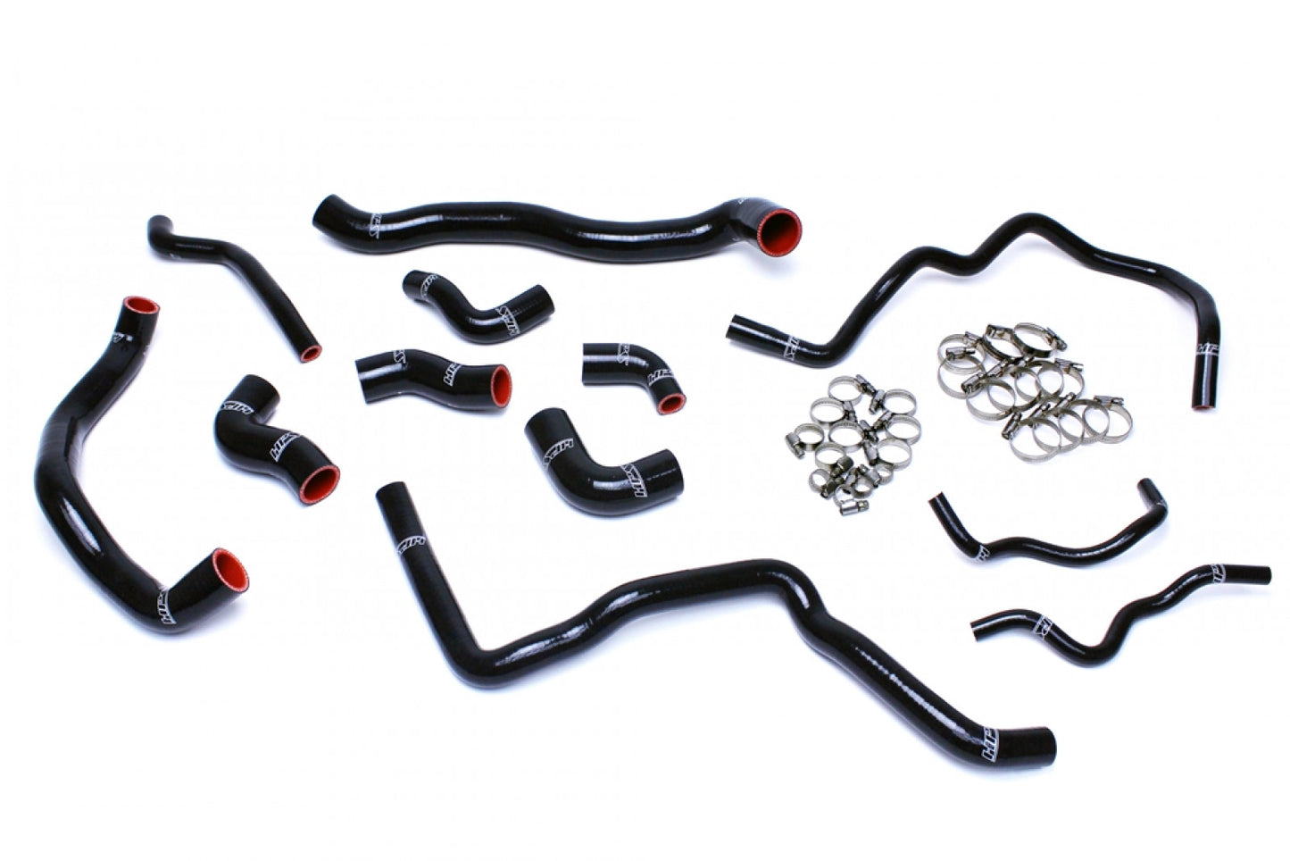 HPS Reinforced Black Silicone Radiator   Heater Hose Kit Coolant for Audi 06-08 A3 2.0T Turbo FSI Left Hand Drive