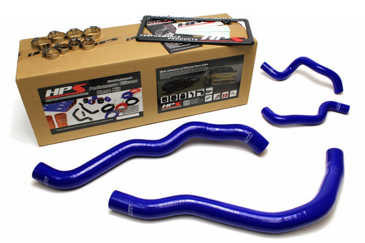 HPS Reinforced Blue Silicone Radiator Hose Kit Coolant for Kia 11-15 Optima 2.0L Turbo