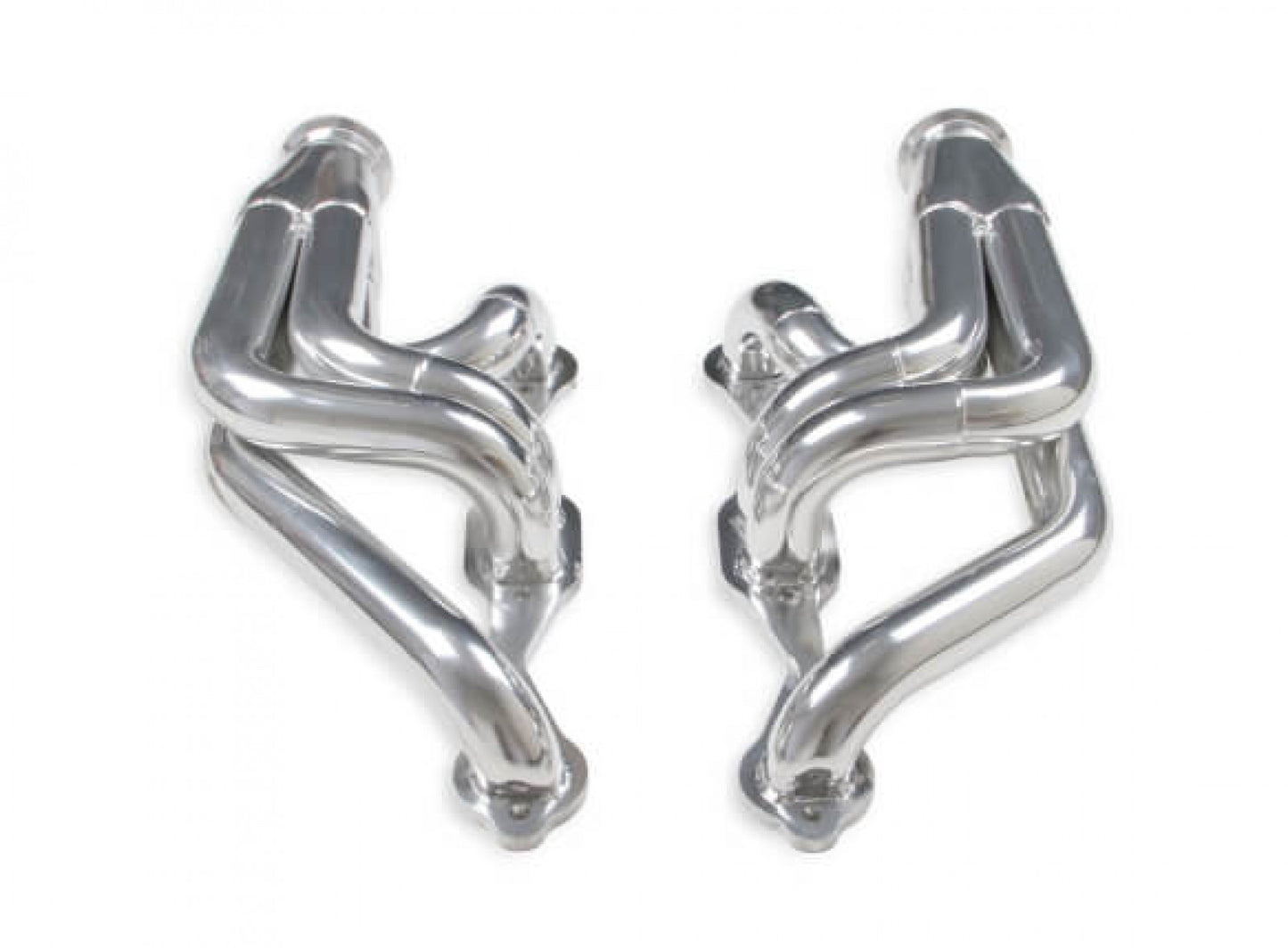 Flowtech Sbc Turbo Headers 1-7/8 Silver Ceramic Exhaust Header