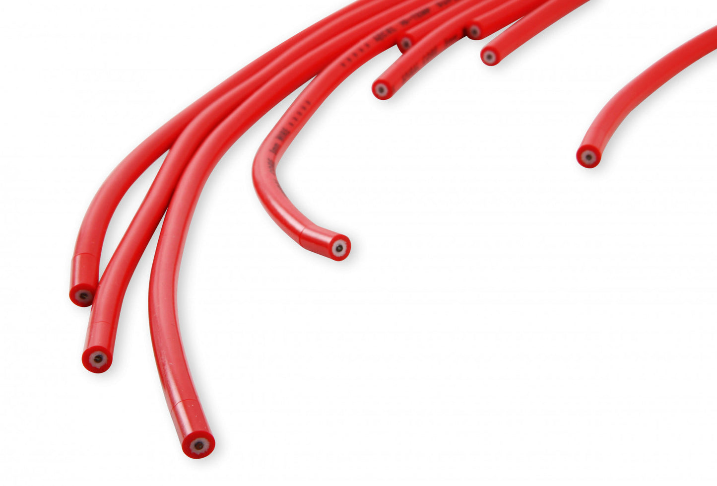 ACCEL Spark Plug Wire Set - 8mm - Universal - Red Wire with Red 90 Deg Boots