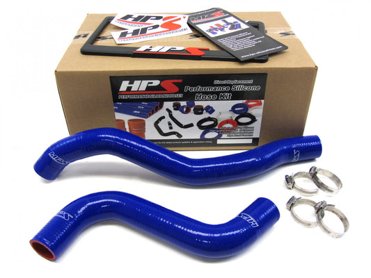 HPS Blue Reinforced Silicone Radiator Hose Kit Coolant for Mitsubishi 95-99 Eclipse Turbo