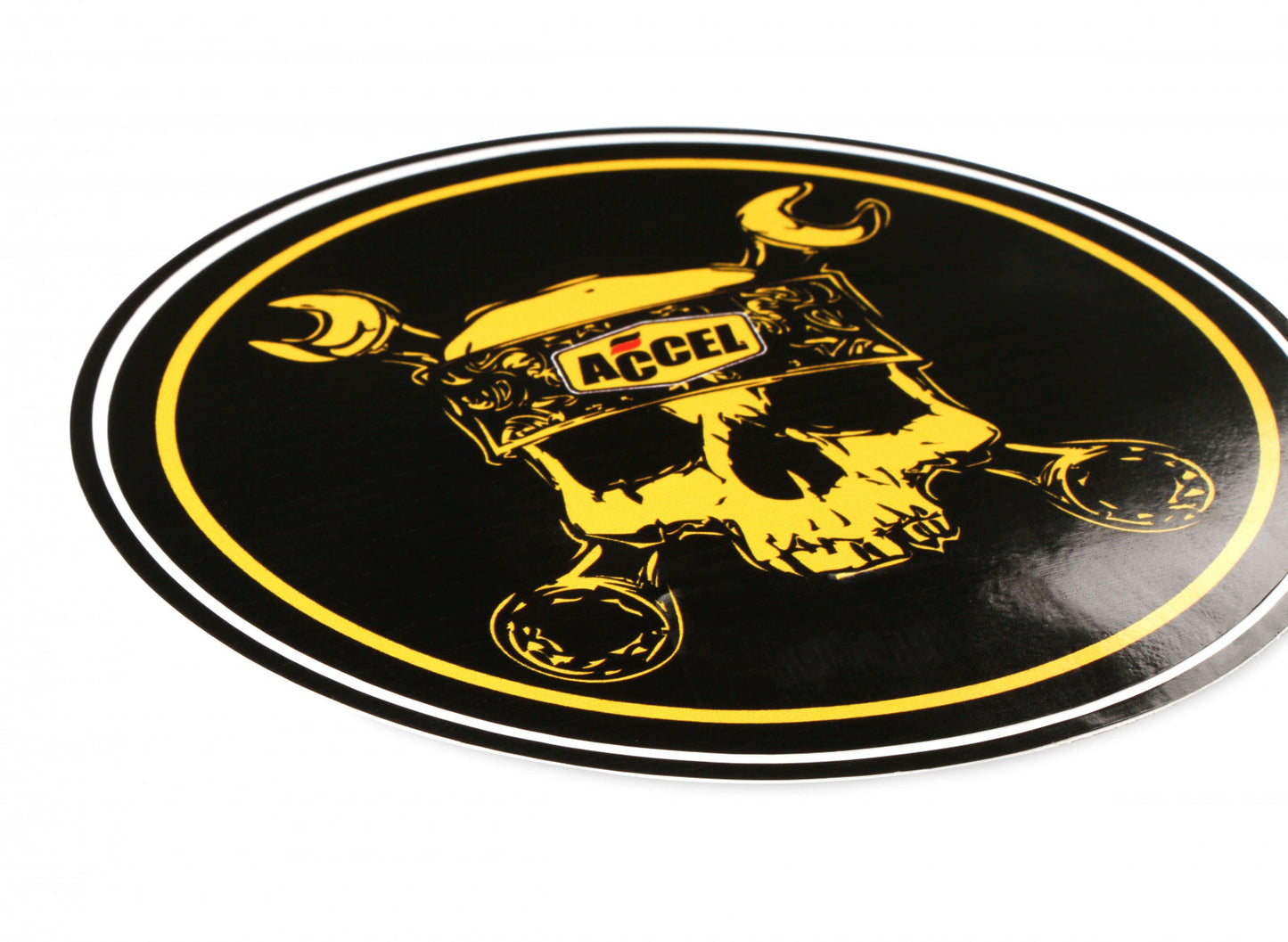 ACCEL Skull Decal