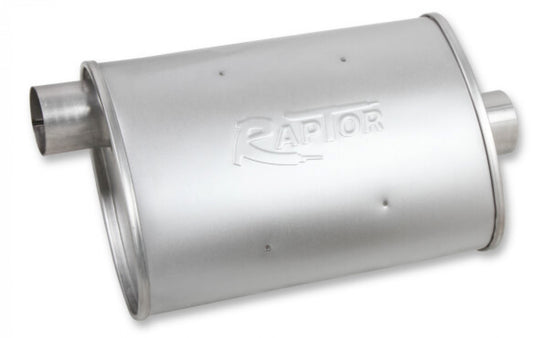 Flowtech Raptor Turbo Muff 2.25" In/Out Exhaust Muffler