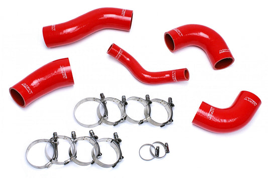 HPS Red Reinforced Silicone Intercooler Hose Kit for Hyundai 11-14 Sonata 2.0L Turbo