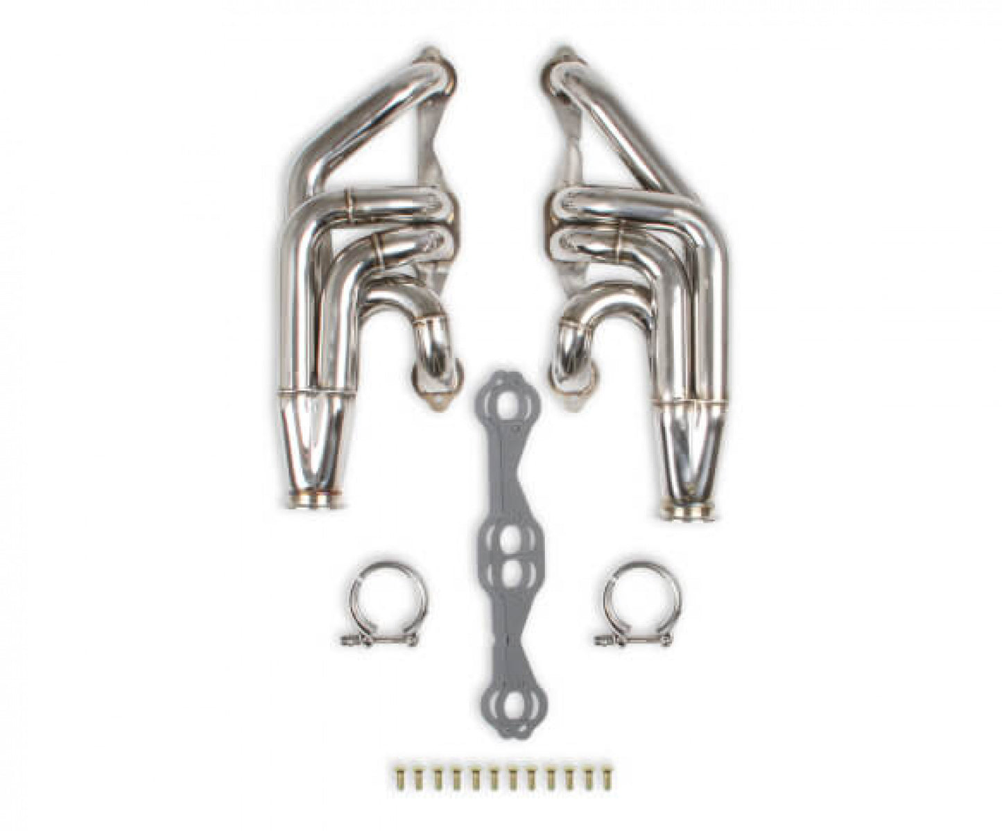 Flowtech Sbc Turbo Headers 1-7/8 304Ss Pol Exhaust Header